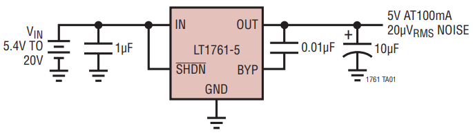 LT1761ES5-3.3#TRPBF
